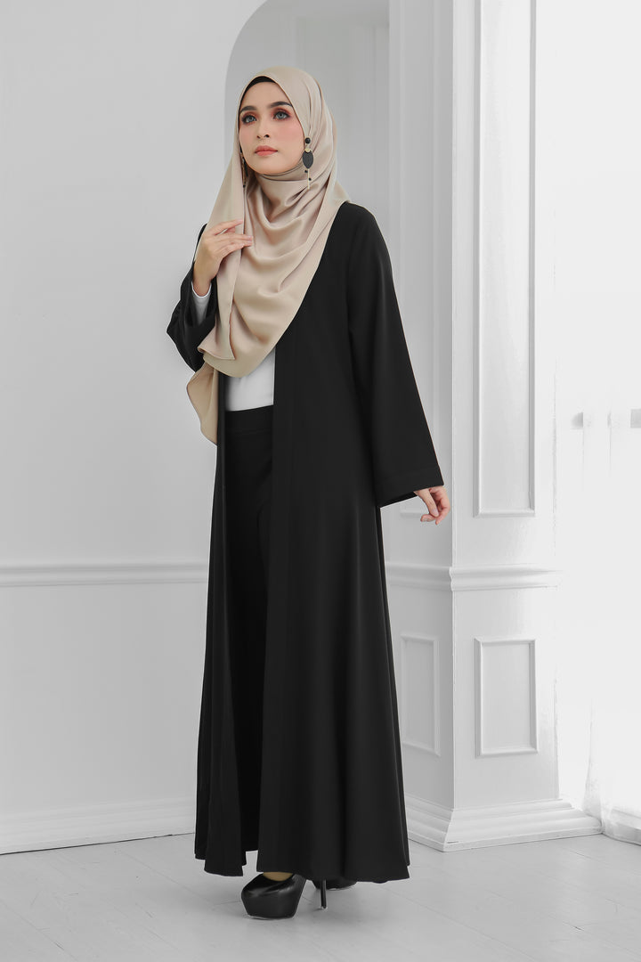 Long Wide Sleeves Cardi (Black)