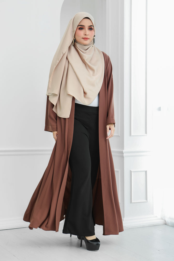 Long Wide Sleeves Cardi (Mocha)