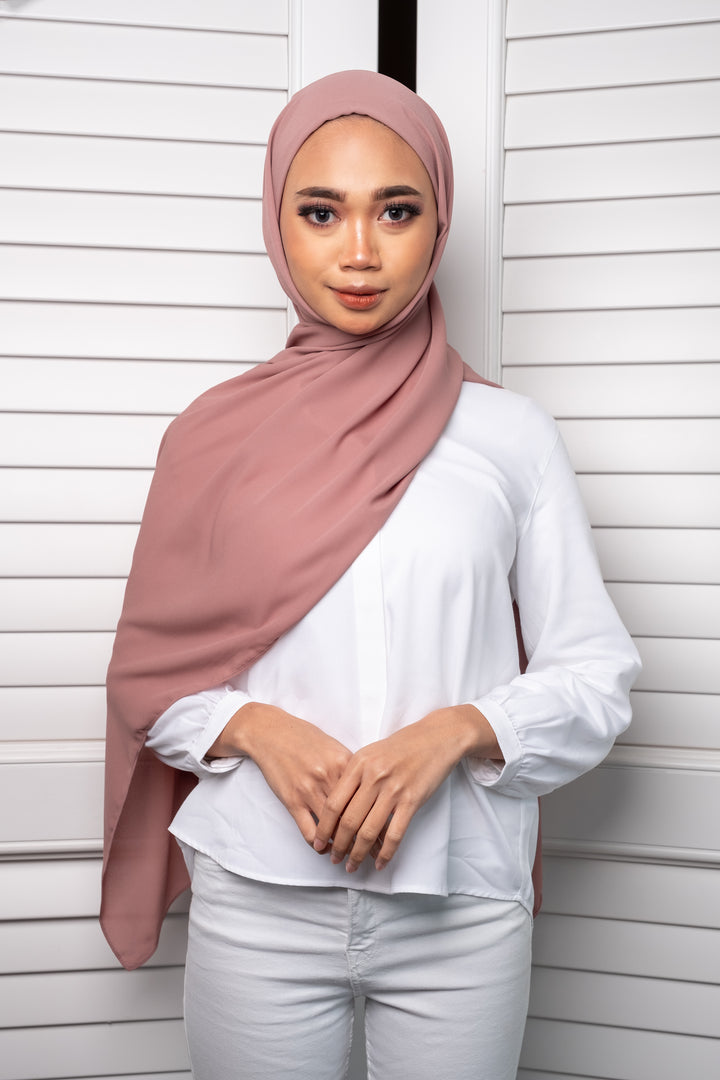 Semi Instant Chiffon (Mauvelous Rose)