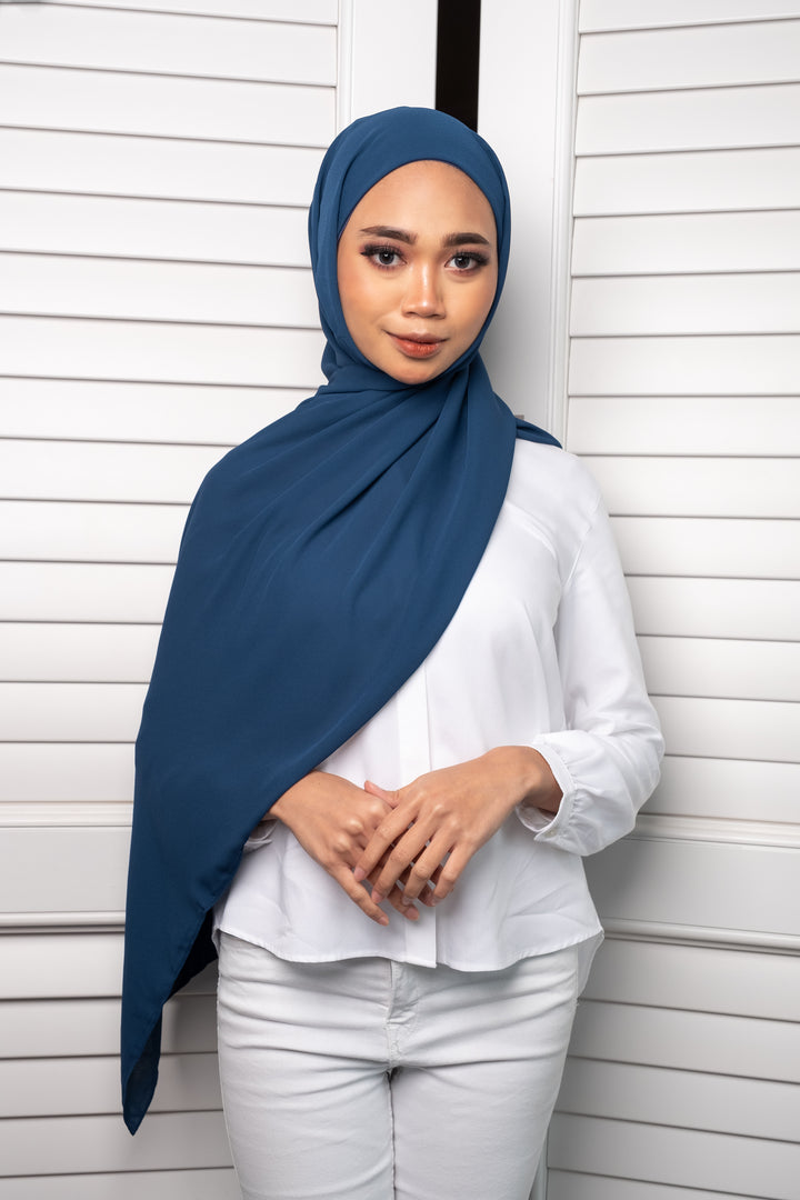 Semi Instant Chiffon (Blueberry)