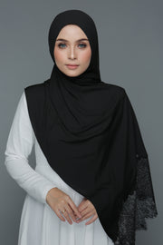 Powdered Chiffon Lace Caviar (Width)