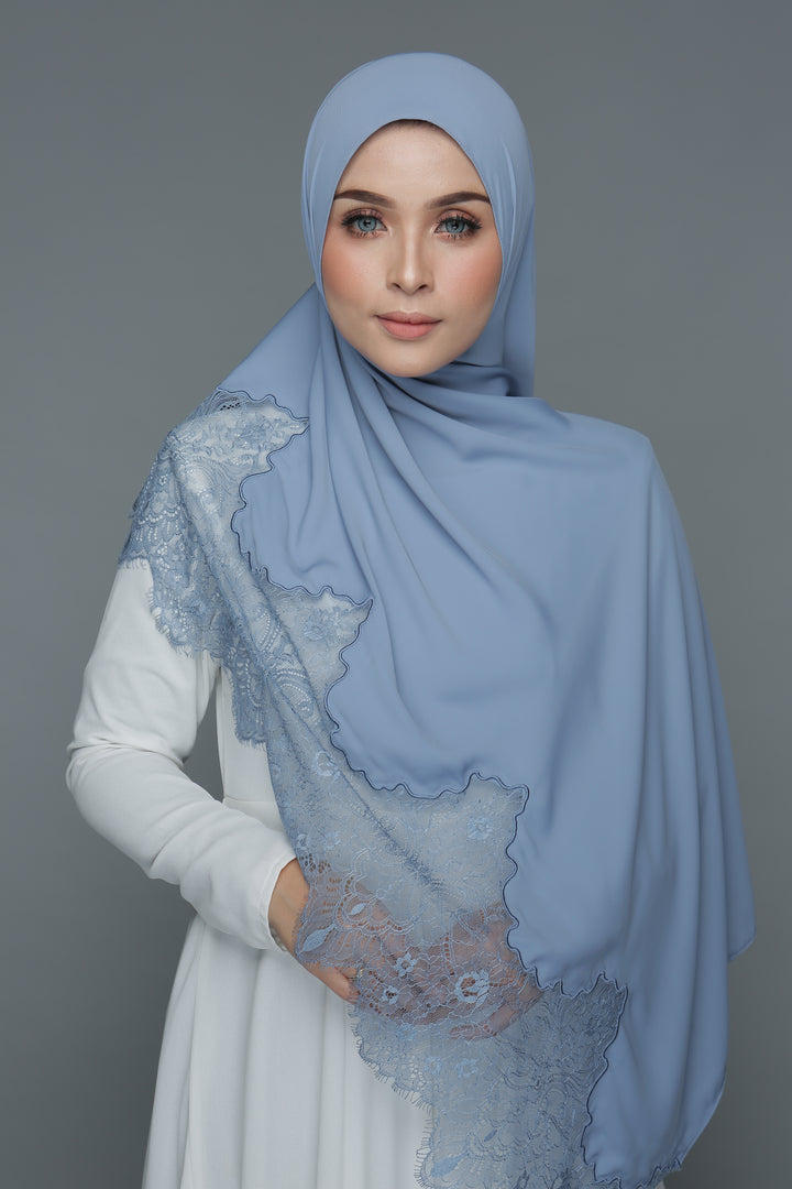 Powdered Chiffon Lace Serenity (Length)