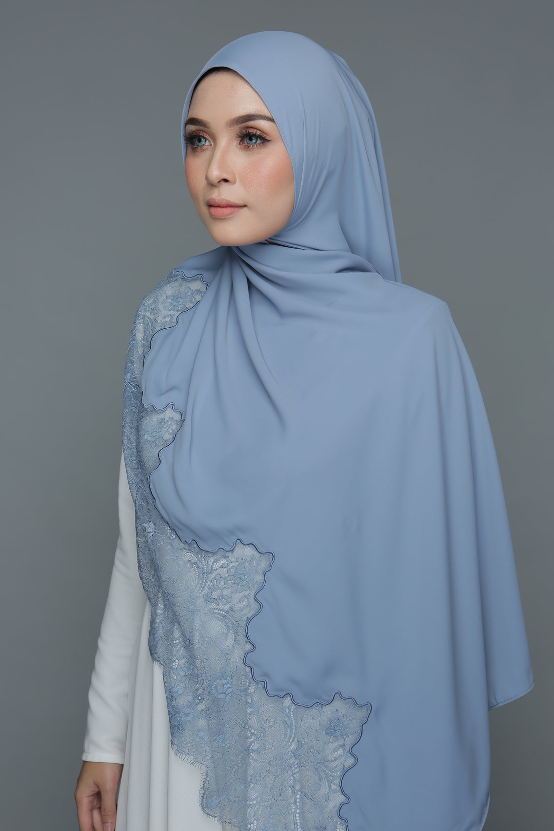 Powdered Chiffon Lace Serenity (Length)