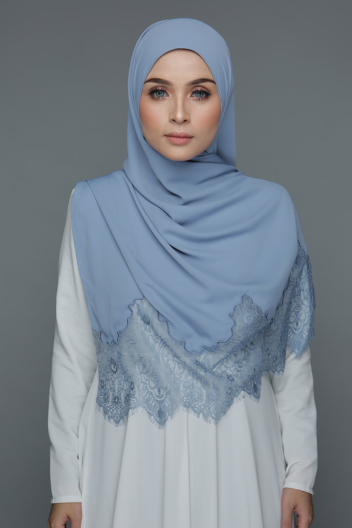 Powdered Chiffon Lace Serenity (Width)