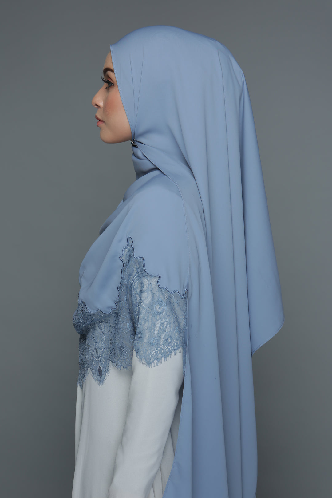 Powdered Chiffon Lace Serenity (Width)
