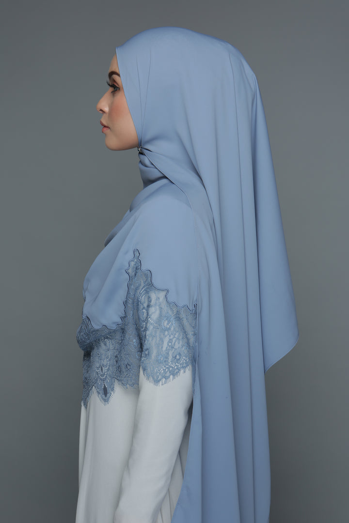 Powdered Chiffon Lace Serenity (Width)