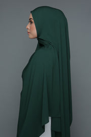 NN Powdered Chiffon Long Shawl (Avocado) | Nushee Nurra