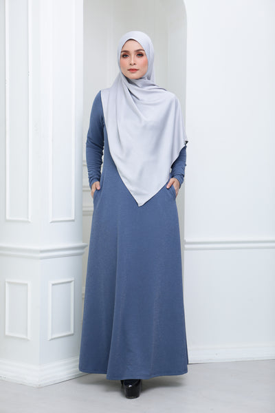 Glitter Dress (Ash Blue)