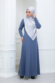 Glitter Dress (Ash Blue)
