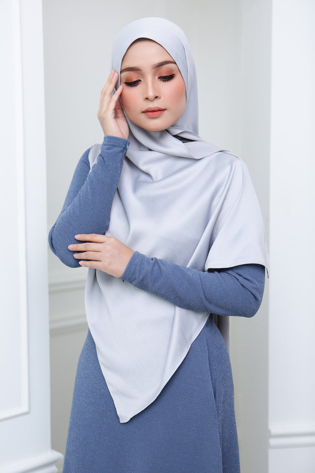 Glitter Dress (Ash Blue)