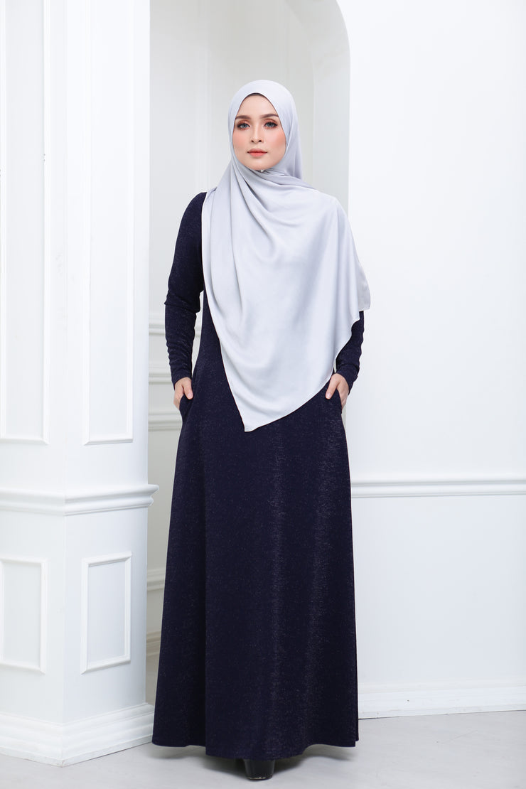 Glitter Dress (Navy)