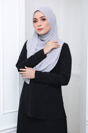 Flare Crepe Co Ord (Black)