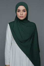 NN Powdered Chiffon Long Shawl (Avocado) | Nushee Nurra