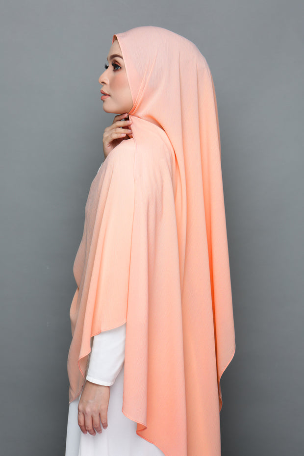 Crumple Chiffon (Hey Orange)