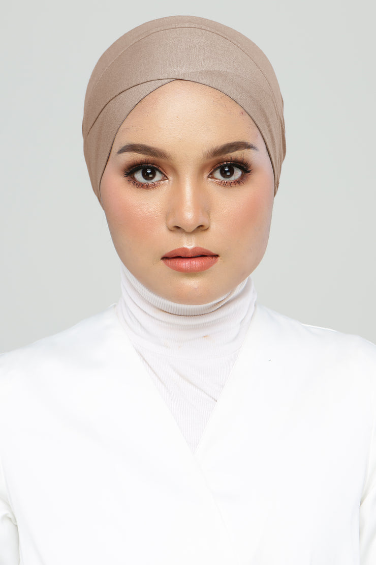 Tie Back Single Cross (Mocha)