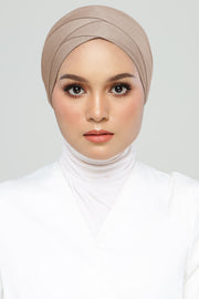 Tie Back Double Cross (Mocha)