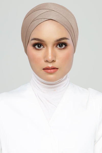 Tie Back Double Cross (Mocha)