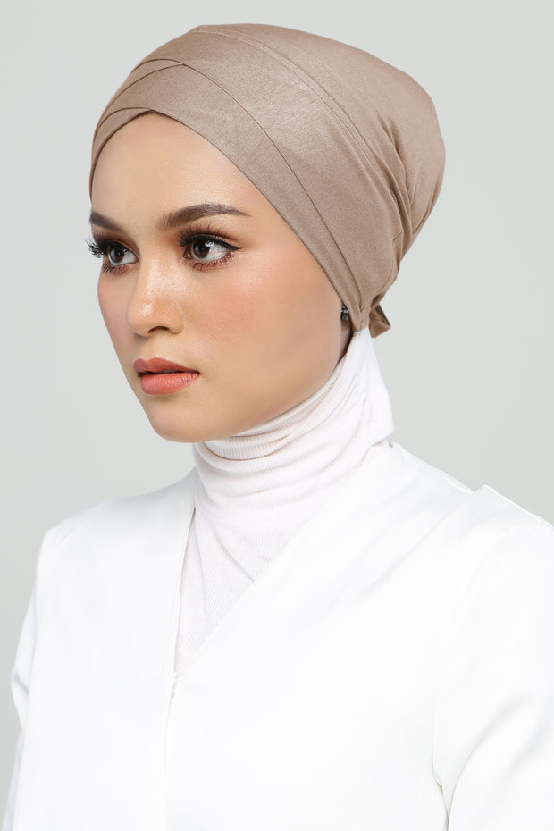 Tie Back Double Cross (Mocha)